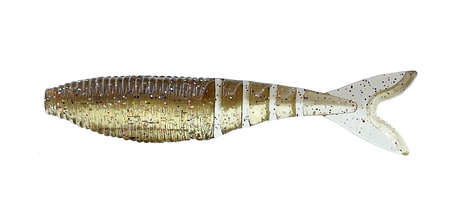 Yamamoto  Zako Swimbait 4", 6pk, Rainbow Shad