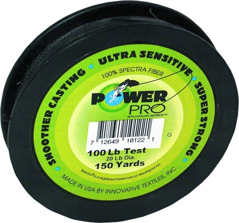 Power Pro  Spectra Braided Fishing Line 100Lb 150 Yd Green