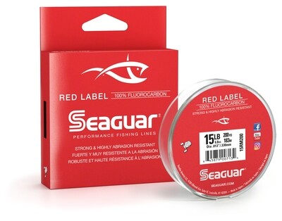 Seaguar Red Label 100% Fluorocarbon Main Line 4lb 200yd
