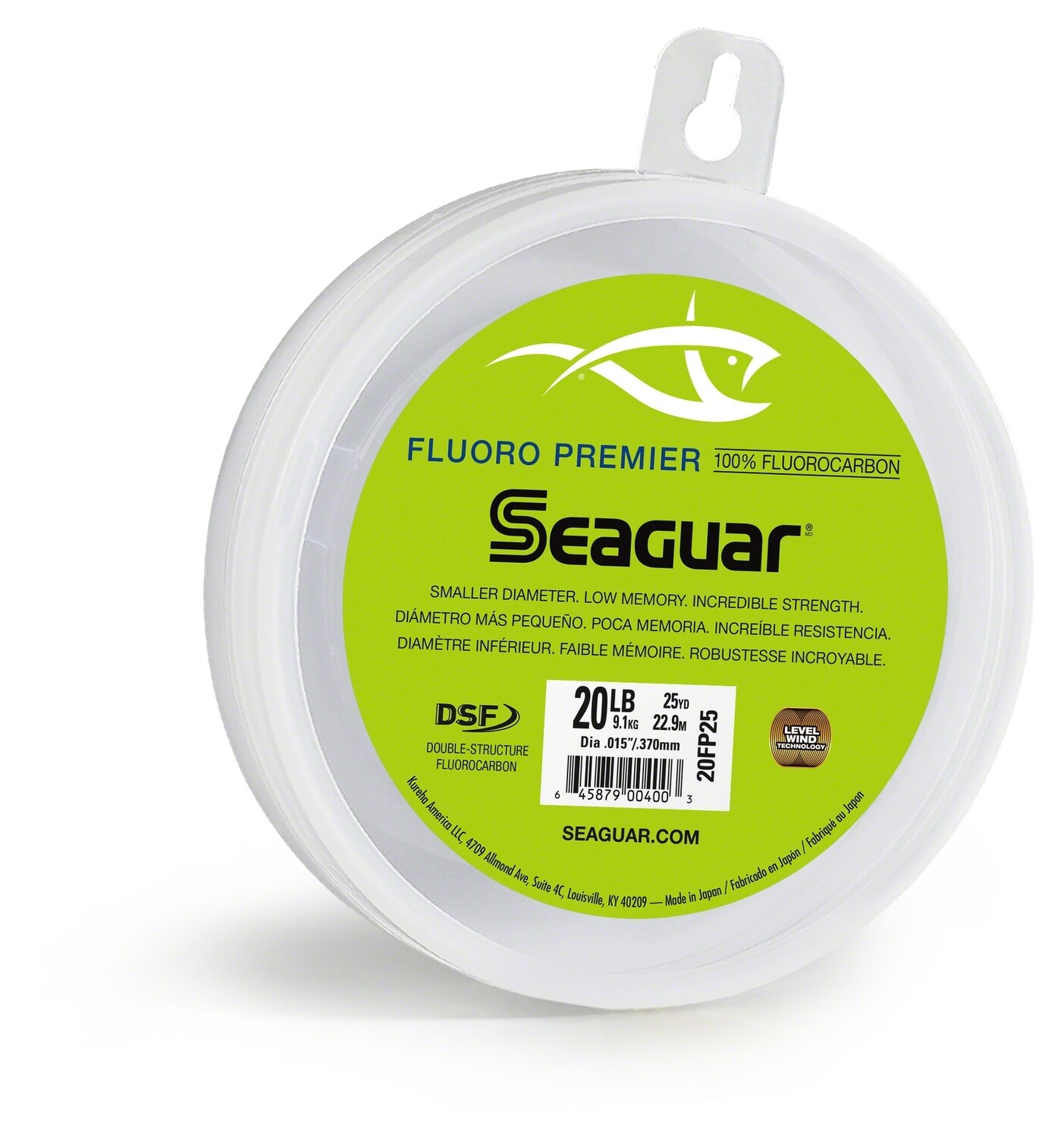 SEAGUAR FLUOR PREMIER 50#/25yds