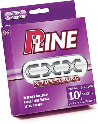 P-Line CXXFHV-8 CXX X-Tra Strong Mono Filler Spool 300Yds Clear