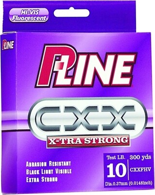P-Line CXXFHV-10 CXX X-Tra Strong Mono Filler Spool 10lb 300yd Clear