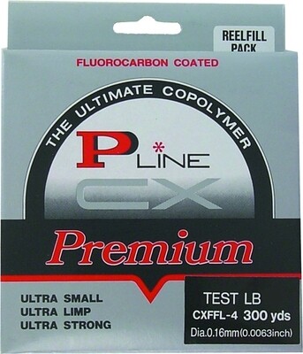 P-Line CXFFL-8 CX Premium Fluorocarbon-Coated Mono Filler