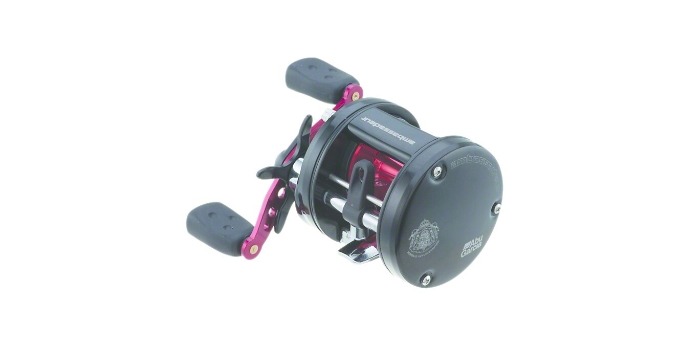 Abu Garcia AMBSTX-6600 Ambassadeur STX Round Baitcast Reel, RH, 4BB +