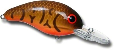 Bandit 204 200 Series Crankbait, 2" 1/4 oz, Crawfish/Orange Belly