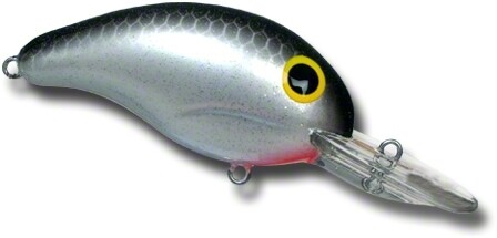 Bandit 276S 200 Series Crankbait 2", 1/4 oz, Silver Minnow Sparkle