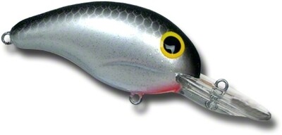 Bandit 276S 200 Series Crankbait 2", 1/4 oz, Silver Minnow Sparkle