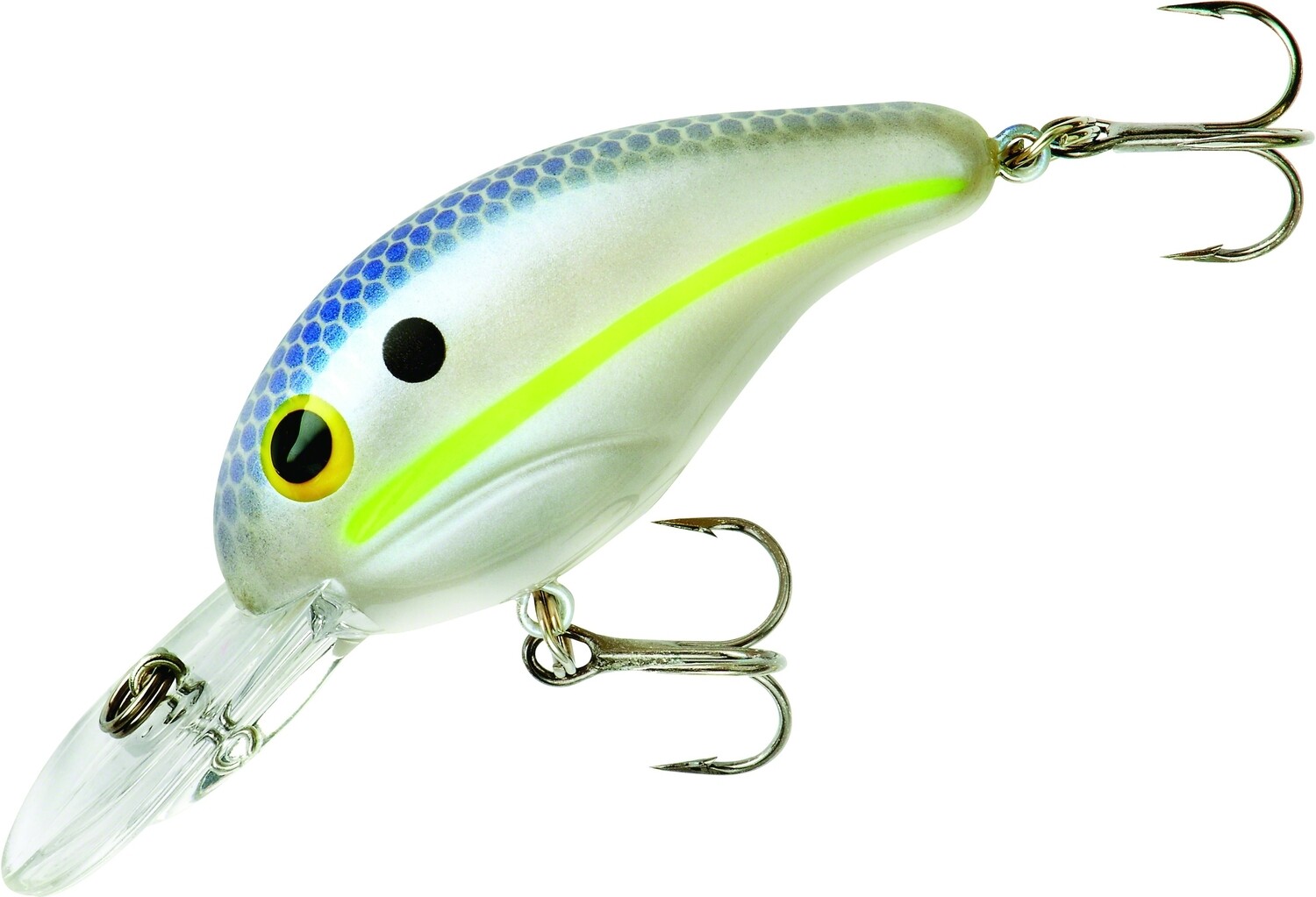Bandit 2RS10 200 Series Crankbait 2", 1/4 oz, Chartreuse Shad