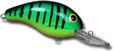 Bandit 320 300 Series Crankbait, 2" 3/8 oz, Firetiger, Floating
