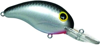 Bandit BDT176 100 Series Crankbait 2", 1/4 oz, Silver Minnow Sparkle