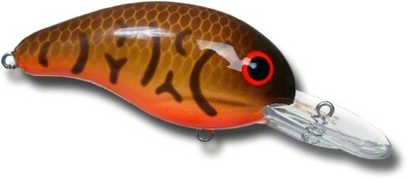 Bandit BDT104 100 Series Crankbait 2", 1/4 oz, Crawfish/Orange Belly