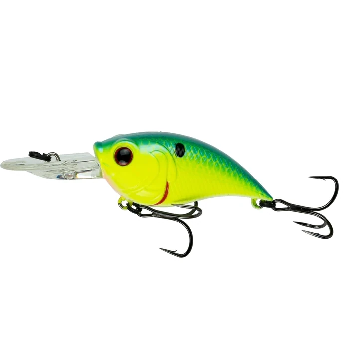 6th Sense Curve 55 - Blue-Treuse Shad