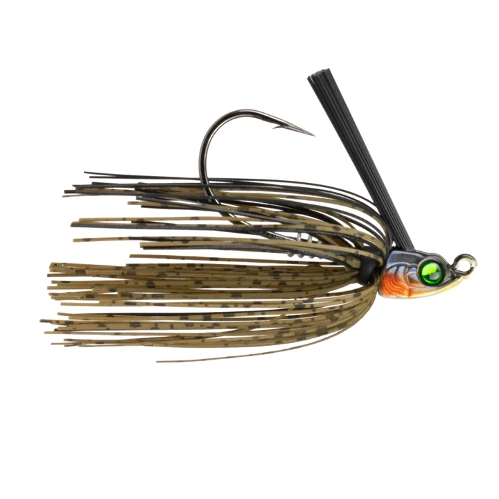 6th Sense Divine Swim Jig 3/8oz Green Pumpkin Black