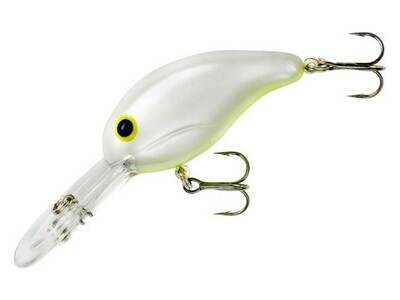 Bandit 388 300 Series Crankbait, 2" 3/8 oz, Pearl Chartreuse Belly