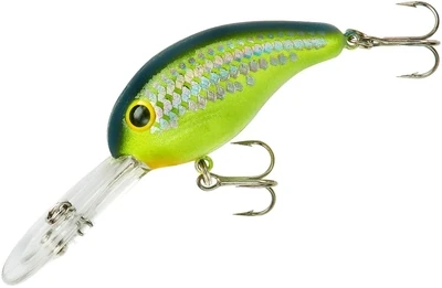 Bandit 3D66 300 Series Crankbait 2", 3/8 oz, Chartreuse Fleck