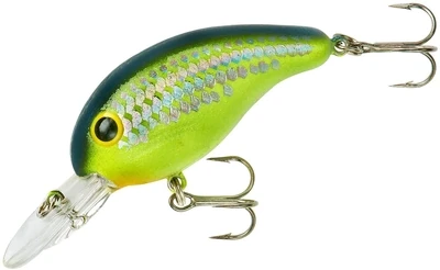 Bandit BDT1D66 100 Series Crankbait 2", 1/4 oz, Chartreuse Fleck