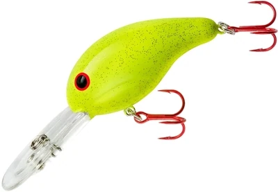 Bandit 3D47 300 Series Crankbait 2", 3/8 oz, Chartreuse Sparkle