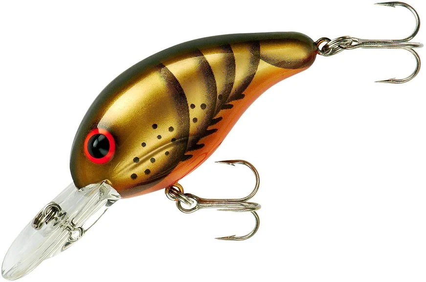 Bandit BDT2B50 200 Series Crankbait 2", 1/4 oz, Brown Fall Craw