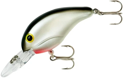 Bandit BDT203 200 Series Crankbait 2&quot;, 1/4 oz, Pearl/Blackback