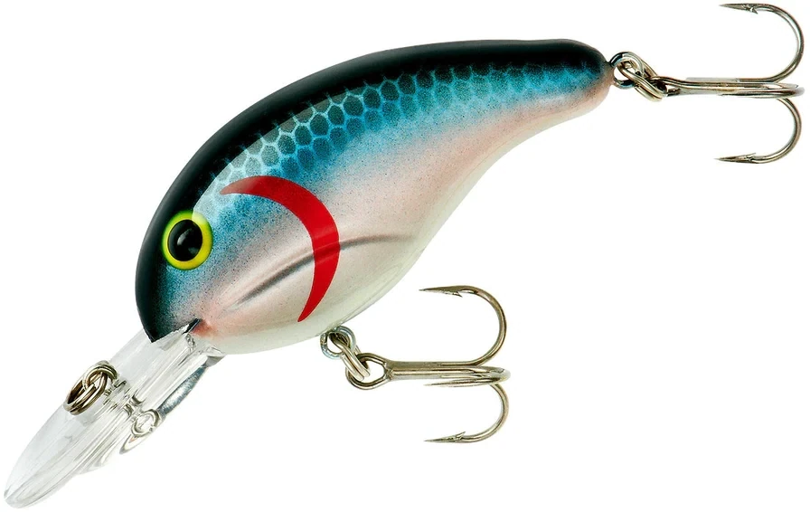 Bandit BDT2A20 200 Series Crankbait 2", 1/4 oz, Threadfin Shad, Floating