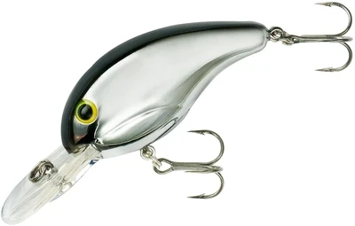 Bandit BDT231 200 Series Crankbait 2", 1/4 oz, Chrome/Blackback