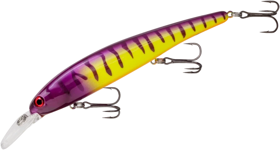 Bandit BDTWBS1B18 Walleye Shallow 4.75 in, 5/8 oz, Electric Zebra