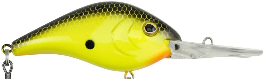 Berkley 20.5 Dredger Crankbait, Black Chartreuse, 7/8Oz