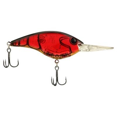 Berkley BHBFSC5BG-GHRCR Clickin&#39; Fritside 2 4/5&quot;, 3/7 oz, Ghost Red