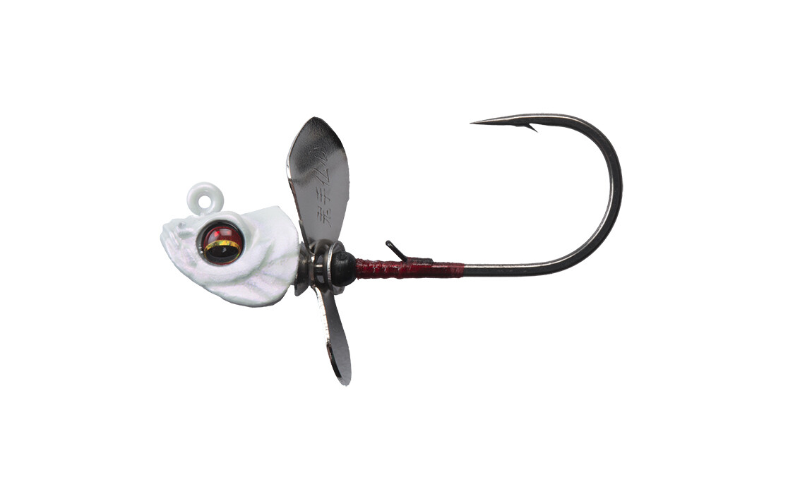 Megabass OKASHIRA SCREWHEAD (1/8oz) #3/0 SPAWN