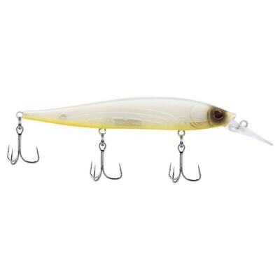 Berkley BHBST112P1-HAPA Stunna Jerkbait,  4.4&quot;, 1/2oz, 6-10ft EGW Fusion 19 Trebles, Hankie Pankie