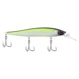 Berkley BHBST112-TBLRK Stunna Jerkbait, Slow Sink, 4.4&quot;, 1/2oz, 3-6ft EGW Fusion 19 Trebles, Table Rock