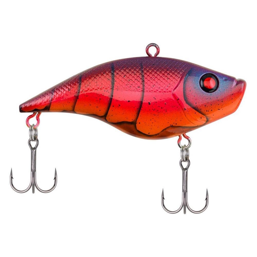 Berkley BHBWP1/2-SPCR Warpig Lipless Crankbait, 3", 1/2oz, Special Red Craw, Sinking (187489)