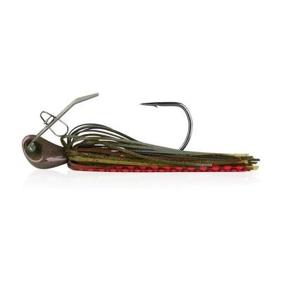 Berkley BJGBLD1/2-HCRW SlobberKnocker Bladed Jig, 1/2 oz, Hot Craw