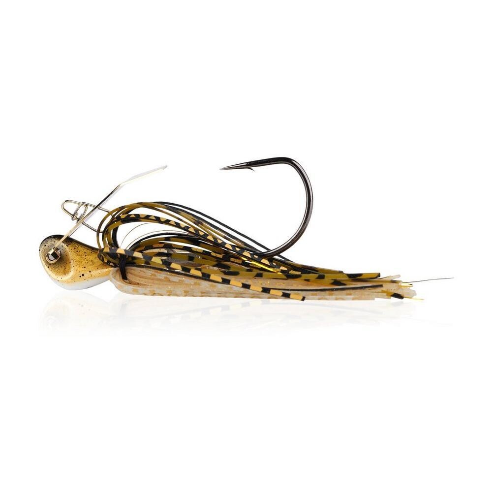 Berkley BJGBLD1/2-GSH SlobberKnocker Bladed Jig, 1/2 oz, Golden Shiner