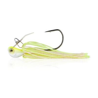 Berkley BJGBLD1/2-WC SlobberKnocker Bladed Jig, 1/2 oz, White Chartreuse