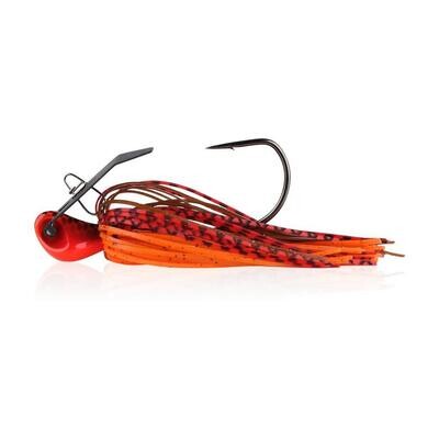 Berkley BJGBLD3/8-FRCR SlobberKnocker Bladed Jig, 3/8 oz, Fire Craw