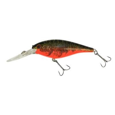 Berkley FFSH5M-RT Flicker Shad Crankbait, 2&quot;, 3/16 oz, Red Tiger