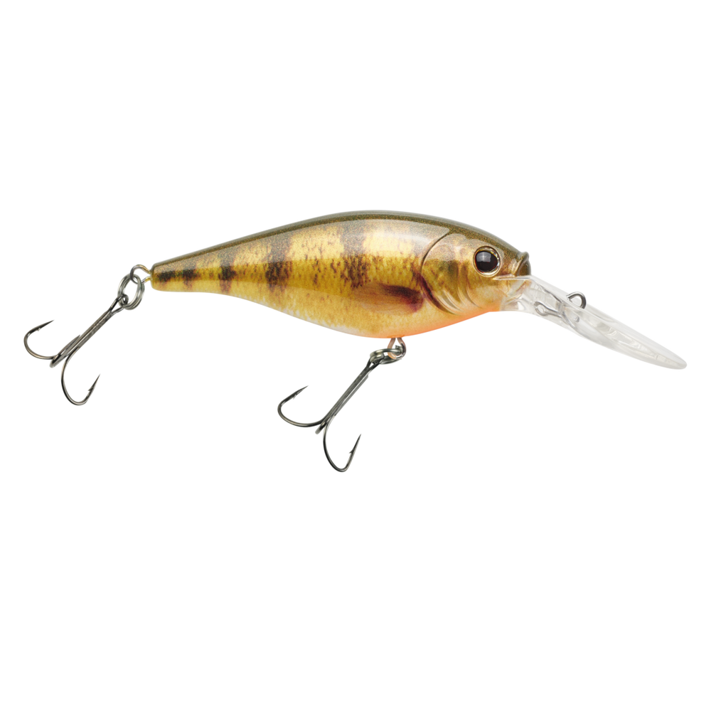 Berkley FFSH5M-HDYLP Flicker Shad  5 HD Yellow Perch