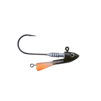 Berkley FSN19SJ3/16-1/0-GPO Fusion19 Snap Jigs 2 jigs per blister pack 3/16 oz- 1/0 hook Green Pumpkin Orange