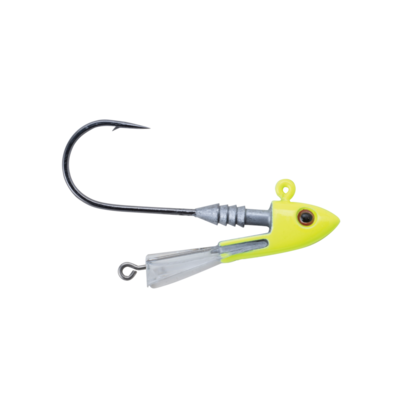 Berkley FSN19SJ3/8-1/0-CH Fusion19 Snap Jigs 2 jigs per blister pack 3/8 oz- 1/0 hook Chartreuse