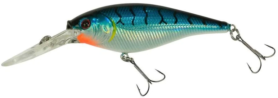 Berkley Flicker Shad Crankbait, 2&quot;, 3/16 oz, Blue Tiger