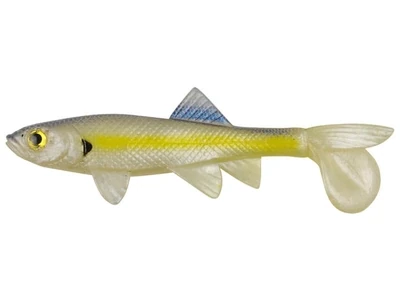 Berkley HVMSF4-CS Havoc Sick Fish Swimbait, 4" 2Pk, Chartreuse Shad