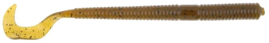 Berkley PBBBH4-GP Powerbait Bottom Hoppe  4.75&#39;&#39; 15 Pkg Ct, Green Pumpkin