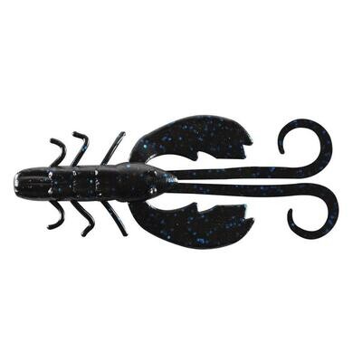 cBerkley PBBCLCC3-BBF Crazy Chigger Craw 3&quot; Blk/Blue -6917