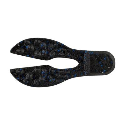 Berkley PBBMC4-BBF Powerbait Meaty Chunk,  3.5&#39;&#39; 6 Pkg Ct, Black Blue Fleck