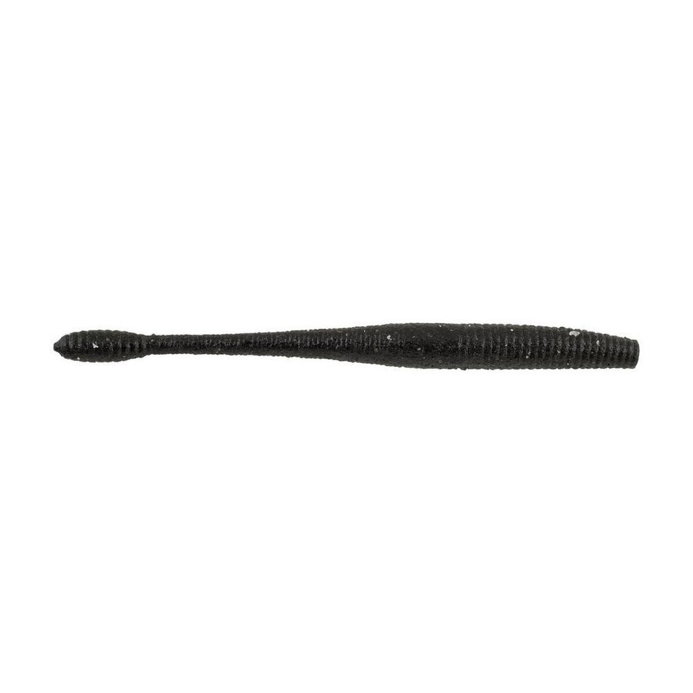 Berkley PBMSHW4-BL PowerBait Maxscent Hit Worm, 4 1/2 &quot;, 10/pk, Black