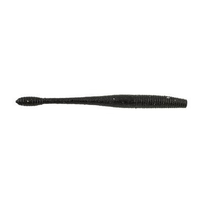 Berkley PBMSHW4-BL PowerBait Maxscent Hit Worm, 4 1/2 &quot;, 10/pk, Black