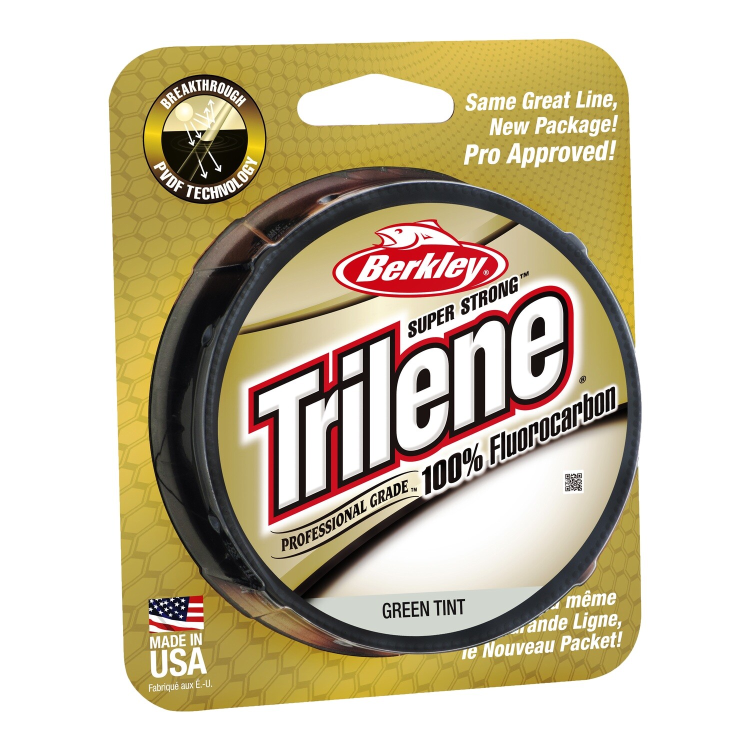 Berkley TLFFS6-15 Trilene 100% Fluorocarbon Professional Grade Line 6 Lb 200yd Filler Spool Clear