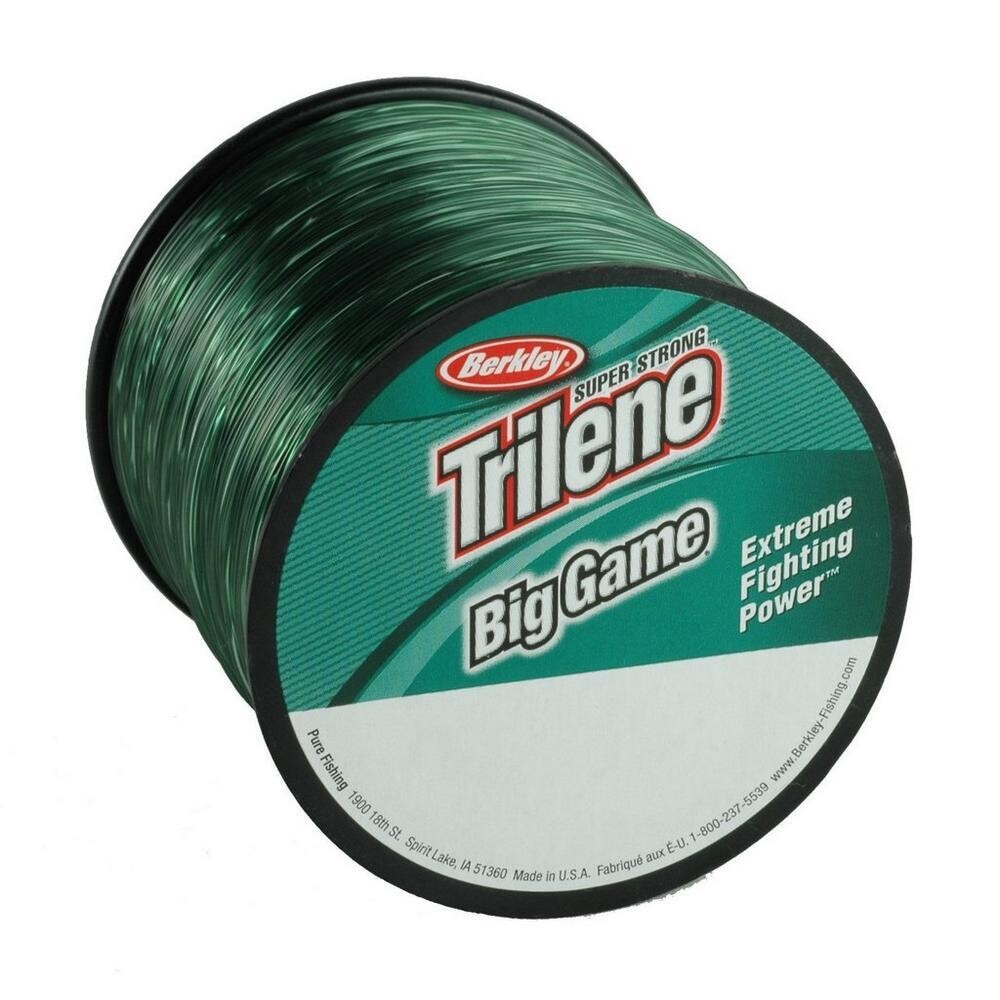 Berkley Trilene Big Game Mono 15Lb 900yd Quarter Spool Green