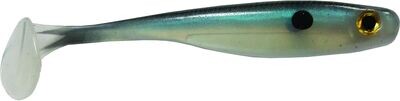 Big Bite 35SWTM-03 Suicide Shad Soft Swimbait, 3 1/2", Blue Gizzard
